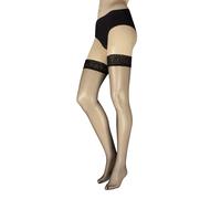 Women's Hold Ups Shelina 12 Denier Ultra Transparent With Shimmer 1 Pair - Falke