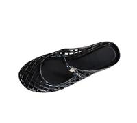 Women's Hollow Flat Jelly Sandals Bird Nest Ballet Soft Plastic Shoe