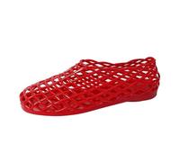 Women's Hollow Flat Jelly Sandals Bird-Nest Ballet Soft Plastic Shoe