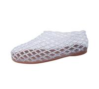 Women's Hollow Flat Jelly Sandals Bird-Nest Ballet Soft Plastic Shoe