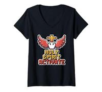 Women's Holy Spirit Activate V-Neck T-Shirt