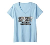 Womens Holy Spirit Christian Faith Jesus Loves Me Cross Spirit Lead V-Neck T-Shirt
