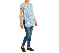 Womens Home Work School Kitchen Catering Cleaning Bar Plus Size Plain Printed Coloured Front Large Pocket Side Button Fastening Tabard Apron