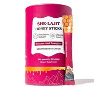 Women's Honey Bars (30 strawberry-flavoured bars) - Rock honey and saffron formulation Balances hormones, alleviates anxiety.