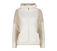 Women's hooded fleece CMP Grid Tech Blanc 2XL