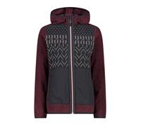 Women's hooded fleece CMP Rouge XS