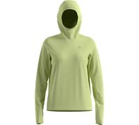 Odlo Essential Thermal Midlayer Running Shirt Women - Lime, Size M