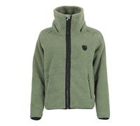 Women's hooded fleece Peak Mountain Amay Vert L