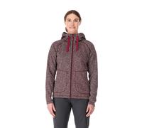Women's hooded fleece Rab Amy Red XS