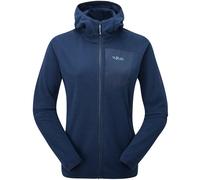 Women's hooded fleece Rab Tecton Bleu L