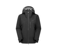 Women's hooded hiking jacket Rab Firewall Mountain Noir XL
