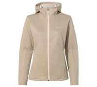 Women's hooded hiking jacket VAUDE Skomer Beige 40