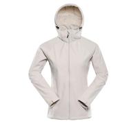 Alpine Pro Hoora Softshell Jacket Beige M-L Woman