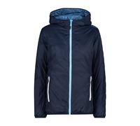 CMP - Women's reversible hooded jacket, Cielo-Dusty Blue, 42