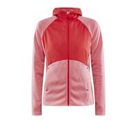 Craft Adv Essence Hood Full Zip Sweatshirt Pink S Woman