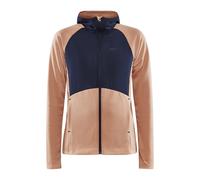 Craft Adv Essence Hood Full Zip Sweatshirt Orange,Blue XS Woman