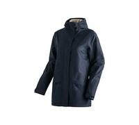 Women's hooded jacket Maier Sports Brocken Long Bleu 48