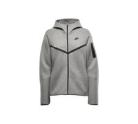 Nike Women's Tch Flc Wr Fz Hdy 2 Jacket, Dk Grey Heather/Black, M