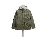 Women's hooded jacket Superdry Borg Military Vert XS