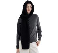 Women's Hooded Scarf Knitted Shawl Wrap, Soft Wool Blend Winter Hat and | Hooded Scarf WomenKnitted Shawl WrapWinter Neck WarmerWool Blend PonchoWindproof Head CoverAutumn Fashion