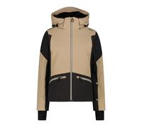 Women's hooded ski jacket CMP Beige 2XS