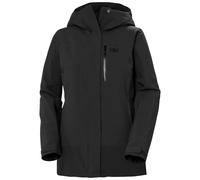 Women's hooded ski jacket Helly Hansen Snowplay Noir L