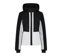 Women's Hooded Ski Jacket in Twill CMP Noir 2XS