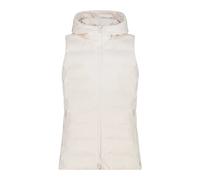 Women's hooded sleeveless zip-up jacket CMP Blanc S
