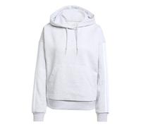 Adidas Essentials 3 Stripes Fleece Hoodie White L Woman