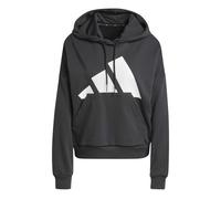 Women's hooded sweatshirt adidas Essentials Big Logo French Terry Noir S