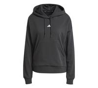 Adidas Essentials Small Logo French Terry Hoodie Black 2XL Woman