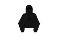 Alpha Industries Rhinestone World Zip Hoodie Women for Women Size M - black