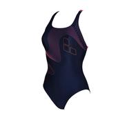 Women's hooded sweatshirt Arena Pro Back Graphic Blue 44