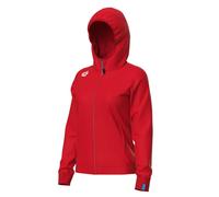 Women's hooded sweatshirt Arena Team Panel Red M