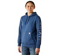 Women's hooded sweatshirt Ariat Rebar Graphic Bleu S