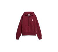 Women's hooded sweatshirt Armedangels Francisaraa Rouge S
