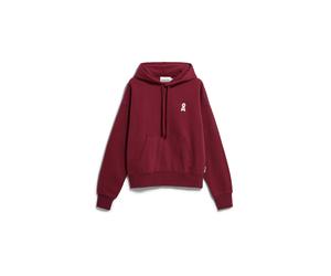 Women's hooded sweatshirt Armedangels Francisaraa Rouge S