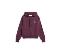 Women's hooded sweatshirt Armedangels Iconic Å Francisaraa Rouge XS