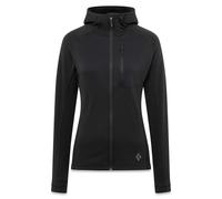 Women's hooded sweatshirt Black Diamond Coefficient Black L