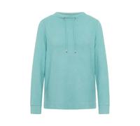 Women's hooded sweatshirt Cecil Cosy Melange Bleu M
