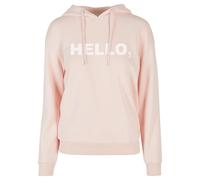 Women's hooded sweatshirt Days Beyond Hello Goodbye Pink M