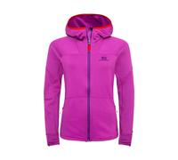 Women's hooded sweatshirt Elevenate Montée Winter Violet M
