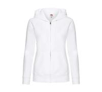 Women's hooded sweatshirt Fruit of the Loom Premium Blanc 2XL