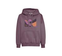 Women's hooded sweatshirt Greenbomb River Sundown Mello Violet M
