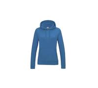 Women's hooded sweatshirt Just Hoods College Bleu M
