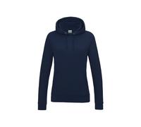 AWDis Women's Girlie College Hoodie, Blue (New French Navy), 12 (Manufacturer Size:Medium)