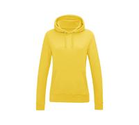 Just Hoods by AWDIS Women's Girlie College Hoodie – Sun Yellow – Size 14 (Manufacturer: Large)