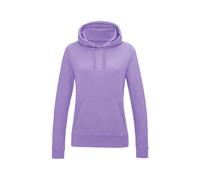 AWDis Just Hoods Womens/Ladies Girlie College Pullover Hoodie (M) (Digital Lavender)