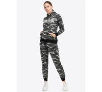 Women's hooded sweatshirt Lonsdale Clough Gris L