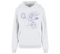 Women's hooded sweatshirt Merchcode Lola Bunny Fluffy Blanc XS